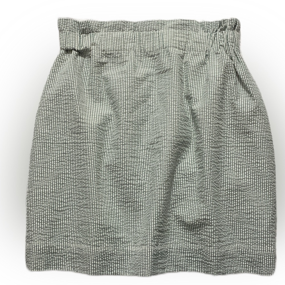 LG Collegiate Green W/ White Stripes Skirt